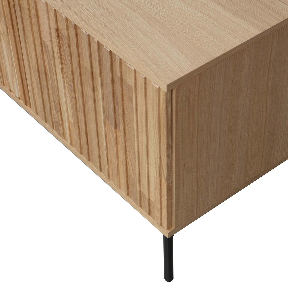 Tv-meubel Gravure New 100 cm Eiken Blanke lak