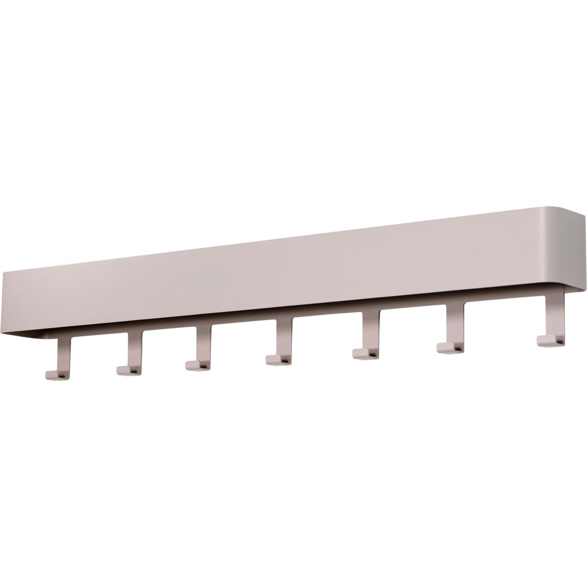 Kapstok Dex 7 haken Silky Taupe