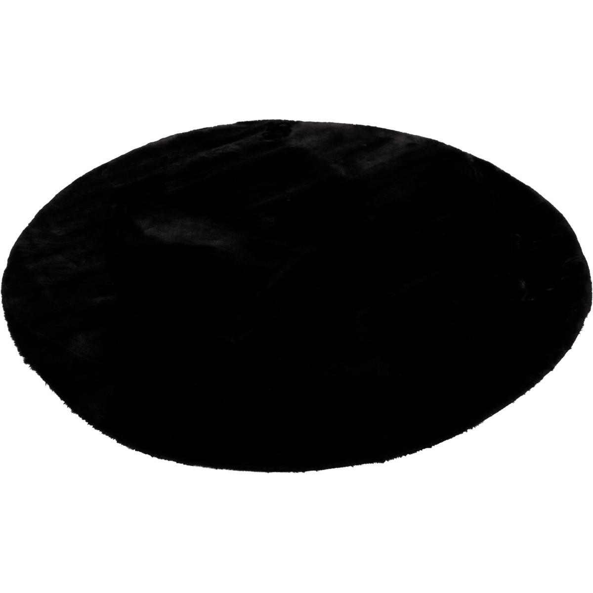 Vloerkleed Perry zwart 160 rond