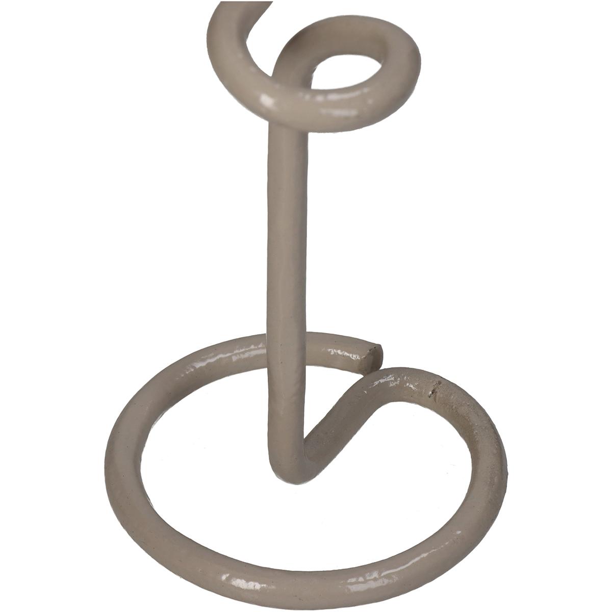 Kaarsenstandaard Curl 40cm hoog
