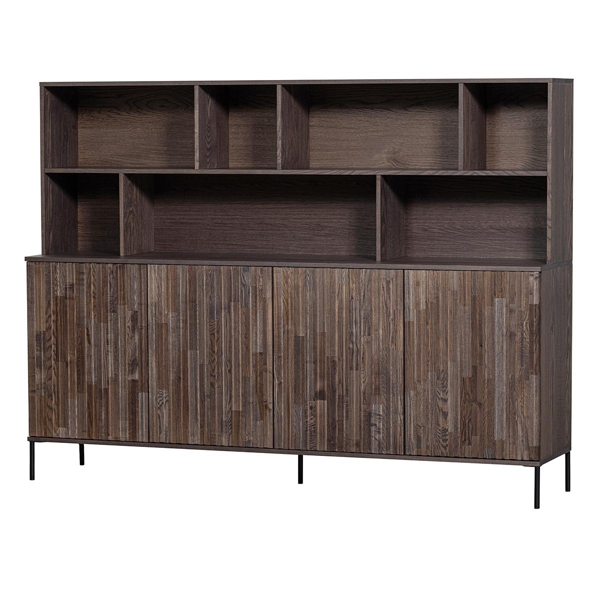 Wandkast Gravure New Essen Espresso
