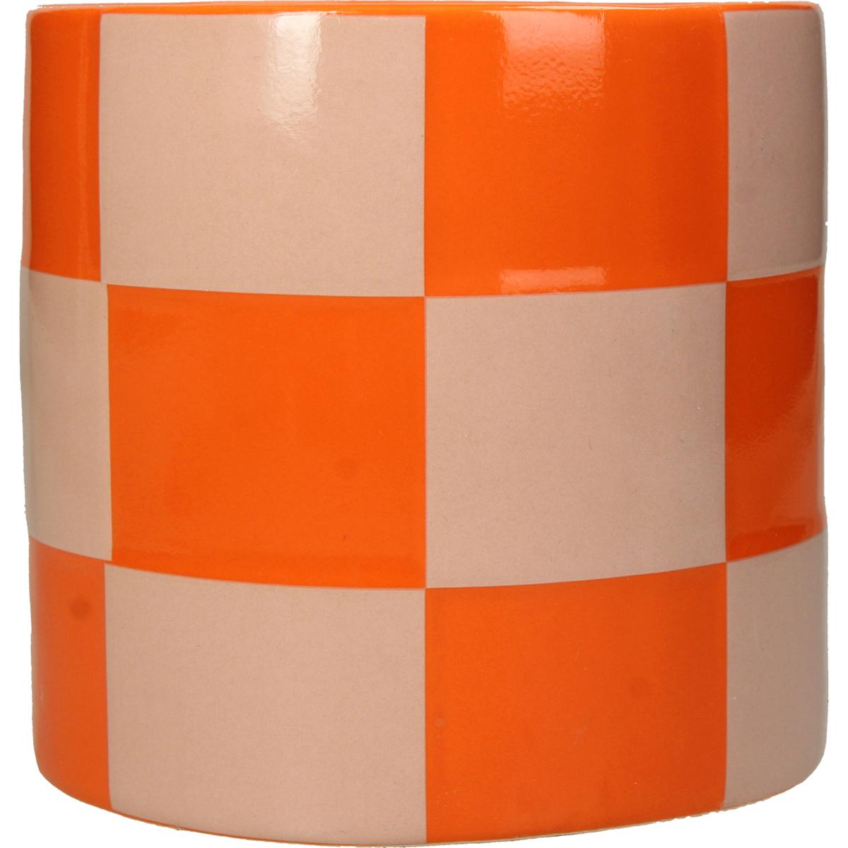 Vaas Blocks oranje