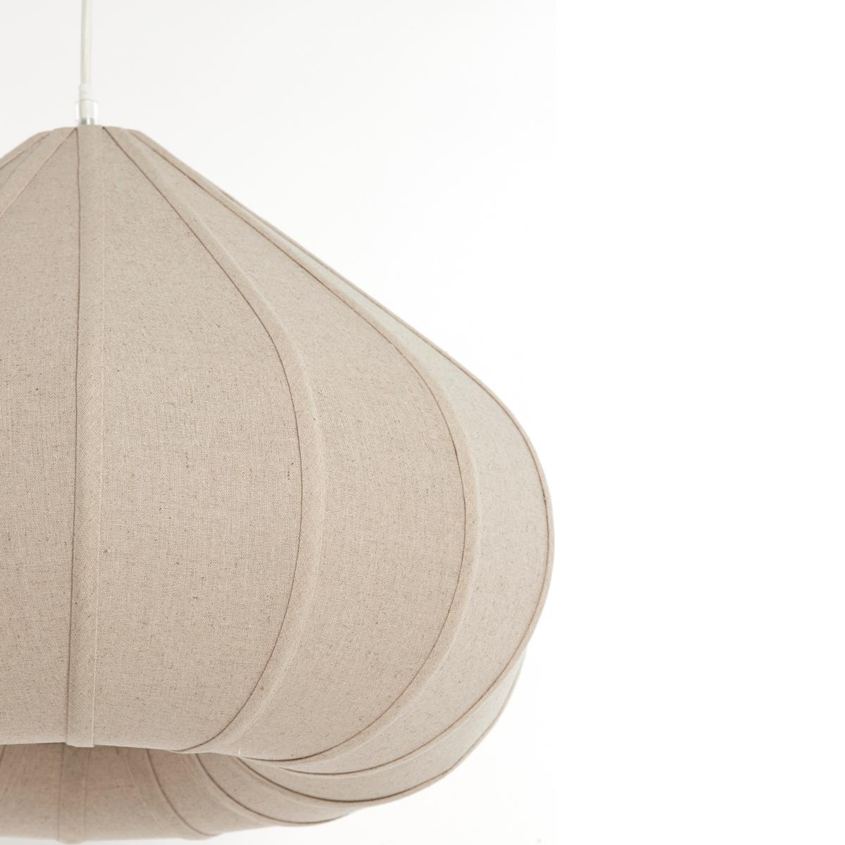 Hanglamp Zudeba Linnen Naturel 60cm