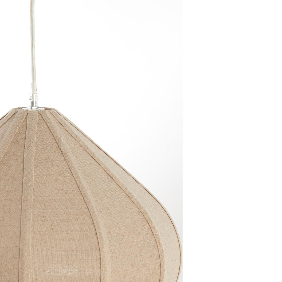 Hanglamp Zudeba Linnen Naturel 40cm