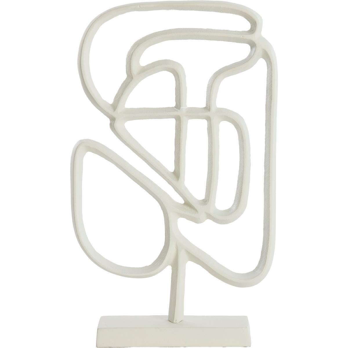 Ornament Goleza Creme 24X8X39 Cm