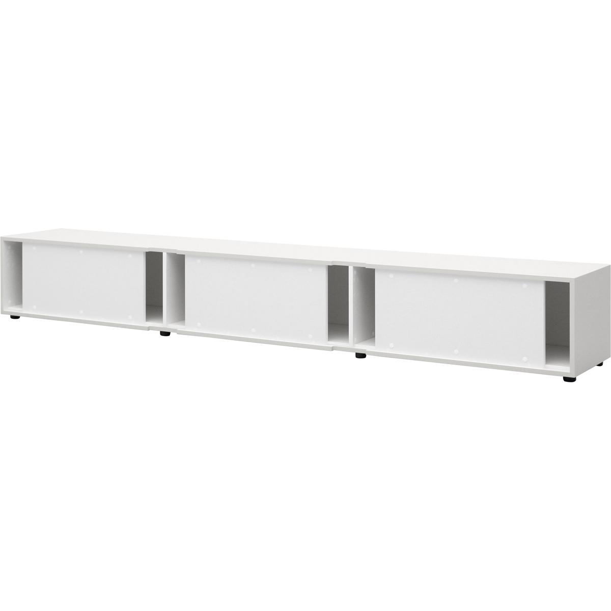 Tv-meubel Moiano wit 270 cm