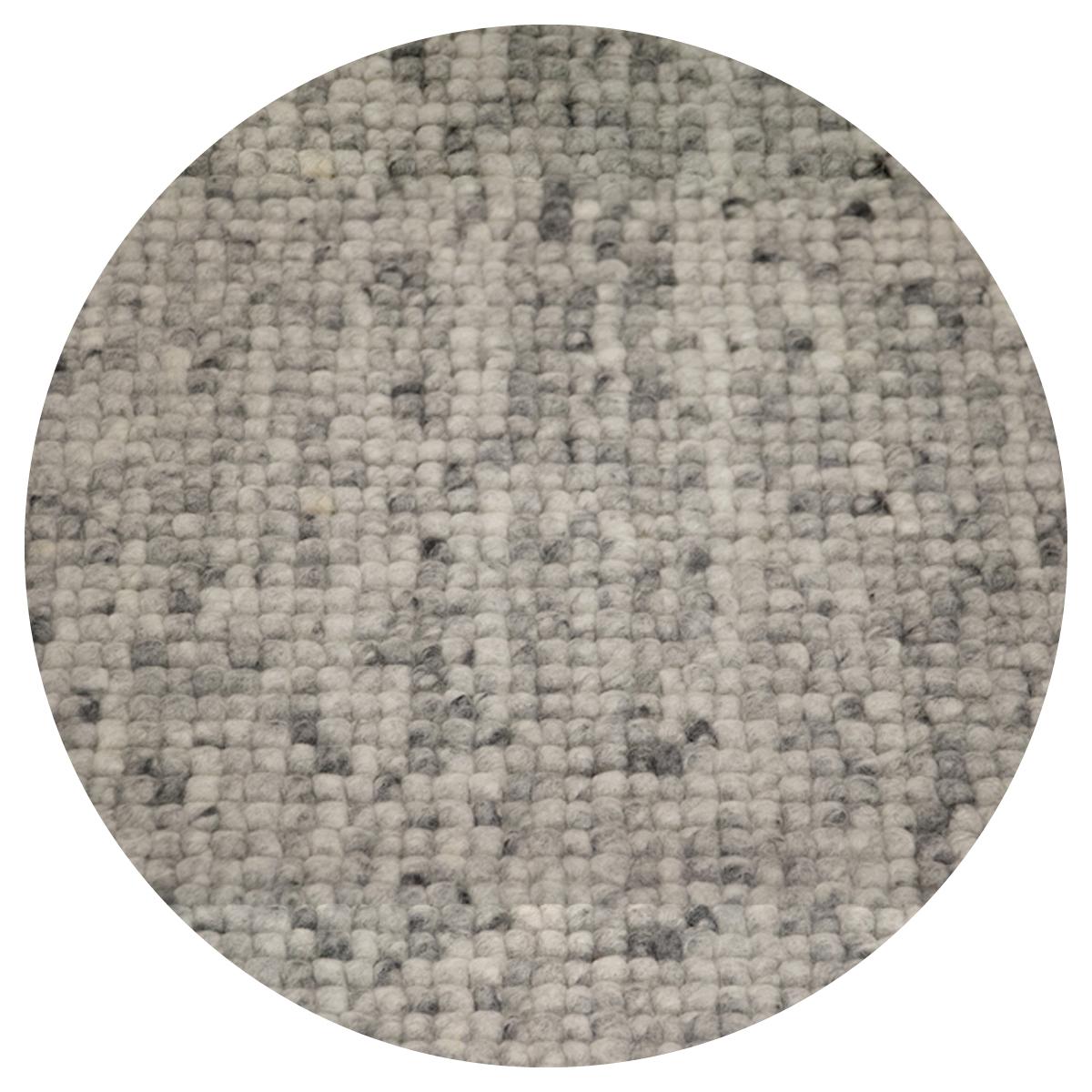 Vloerkleed Mango rond stonegrijs 22