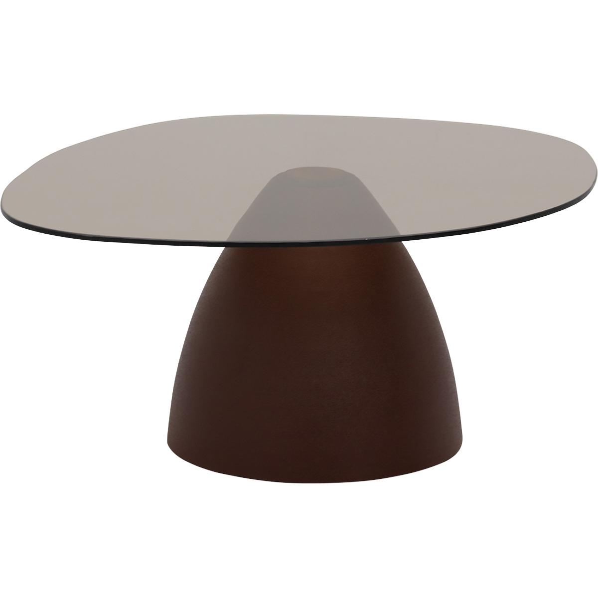 Salontafel Mara 85 cm Burgundy