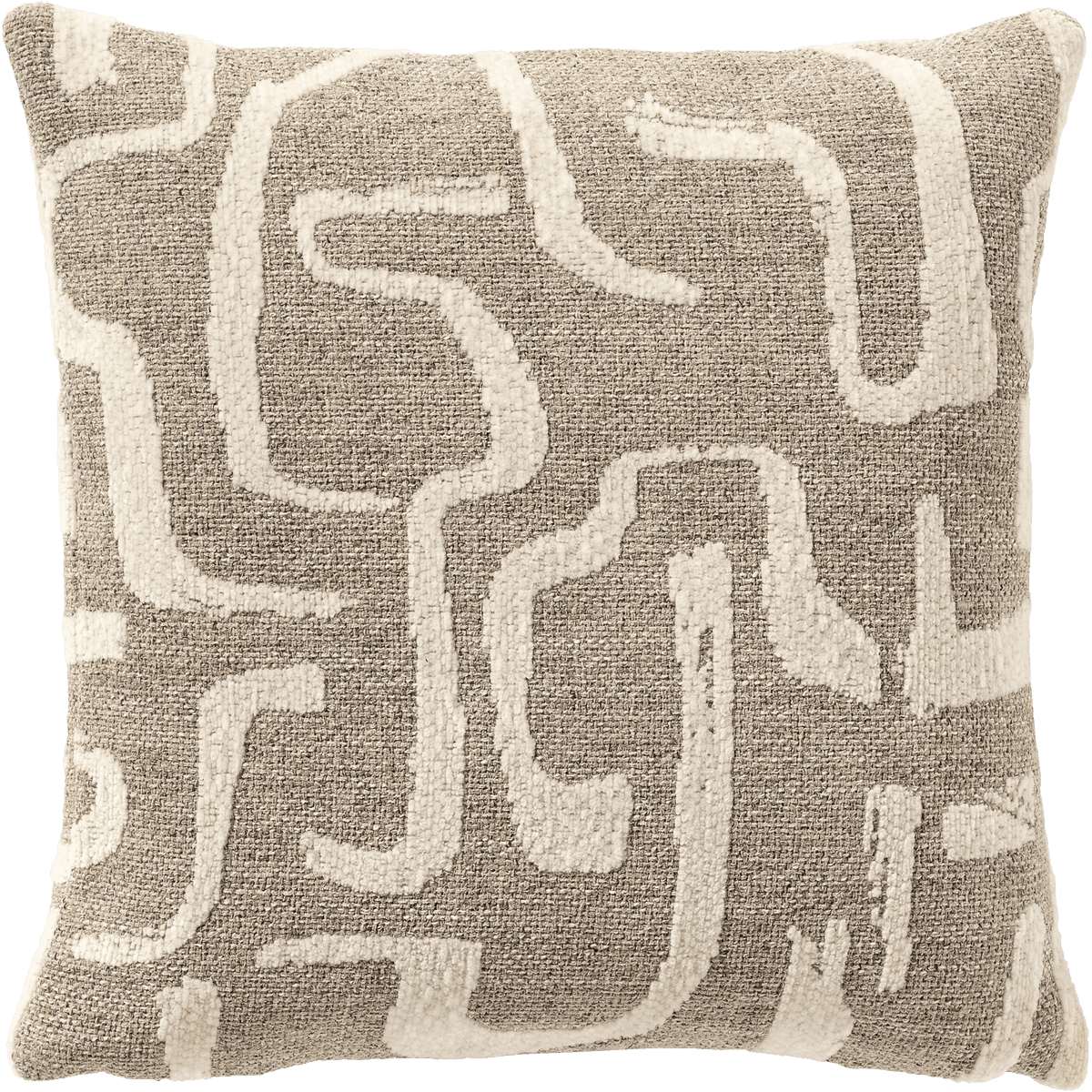 Sierkussen Emilio 45x45 cm Plaza Taupe