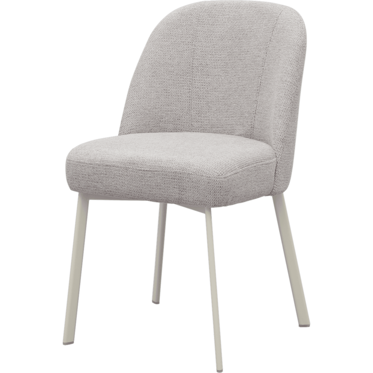 Eetkamerstoel Luson Madrid Ash grey met beige poot