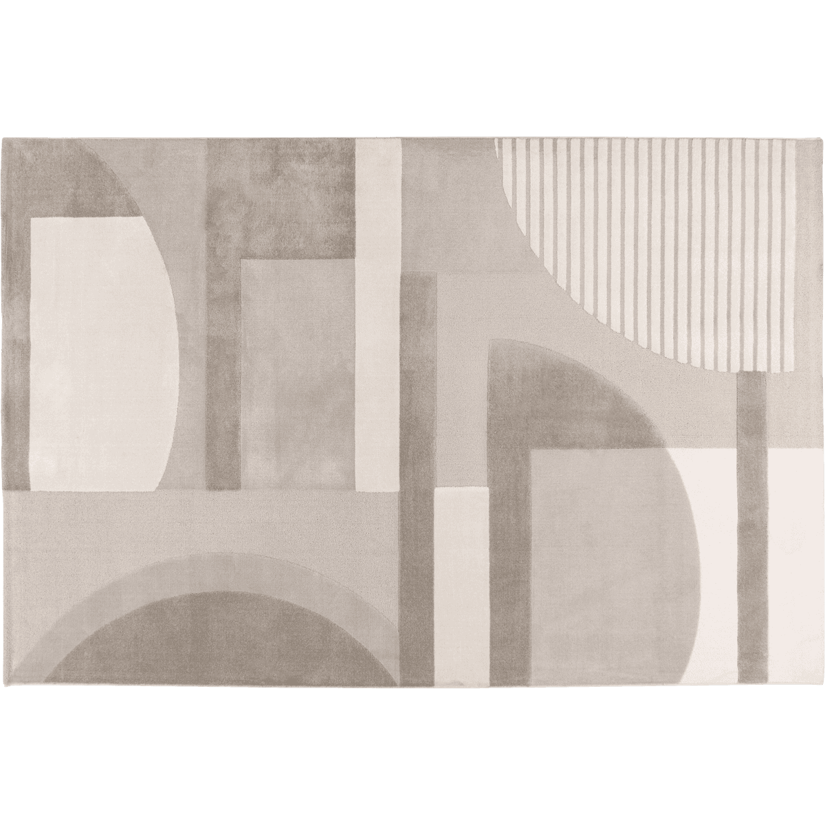 Vloerkleed Vey Zilver 160x230 cm