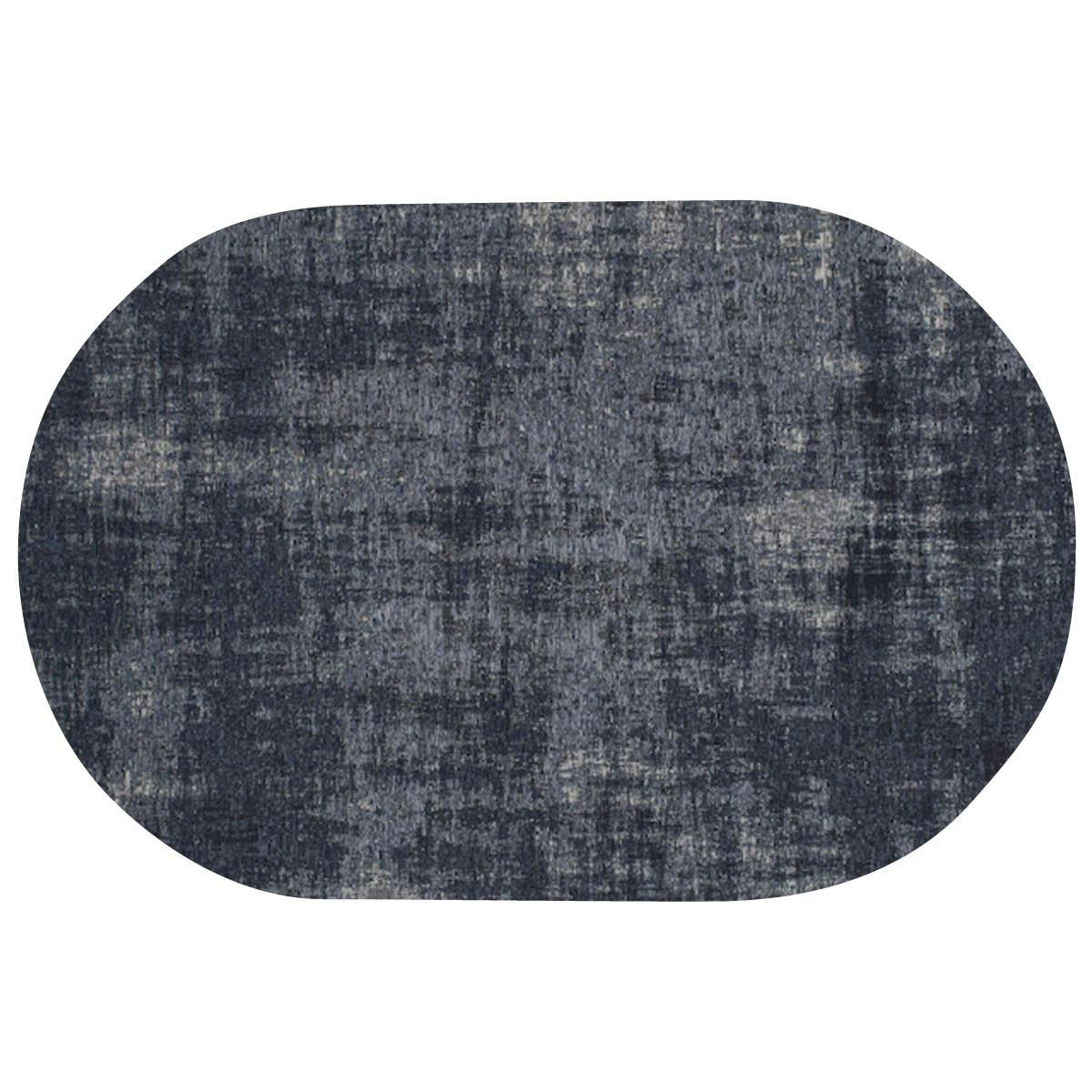 Vloerkleed Rovinj ovaal donkerblauw 35 Vloerkleed Rovinj ovaal donkerblauw 35
