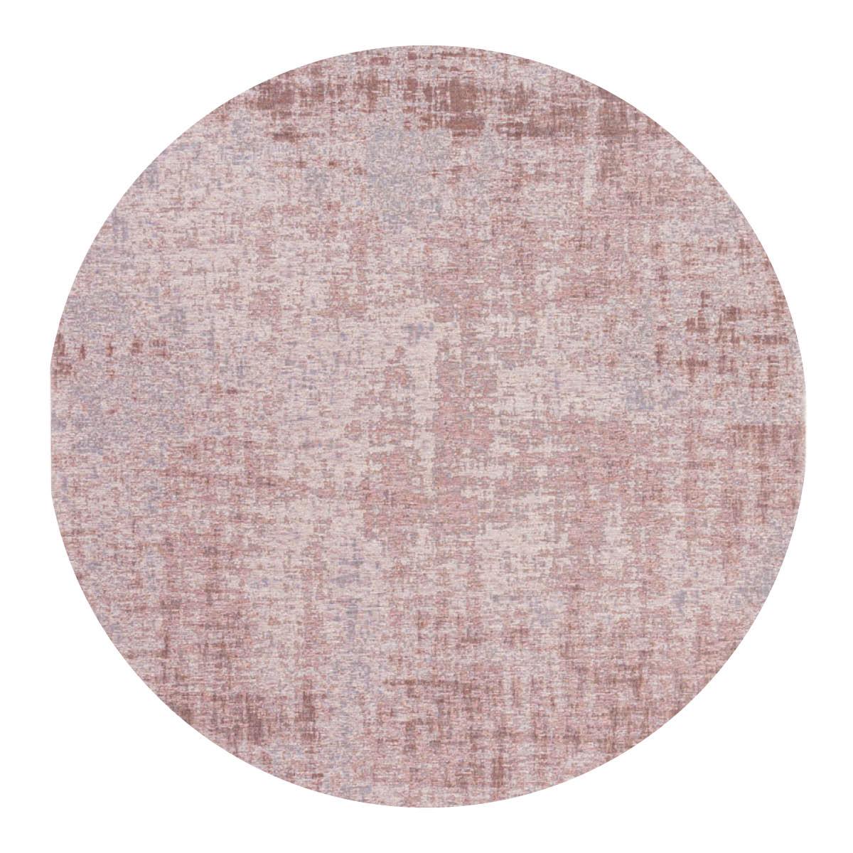 Vloerkleed Rovinj rond roze 43 Vloerkleed Rovinj rond roze 43